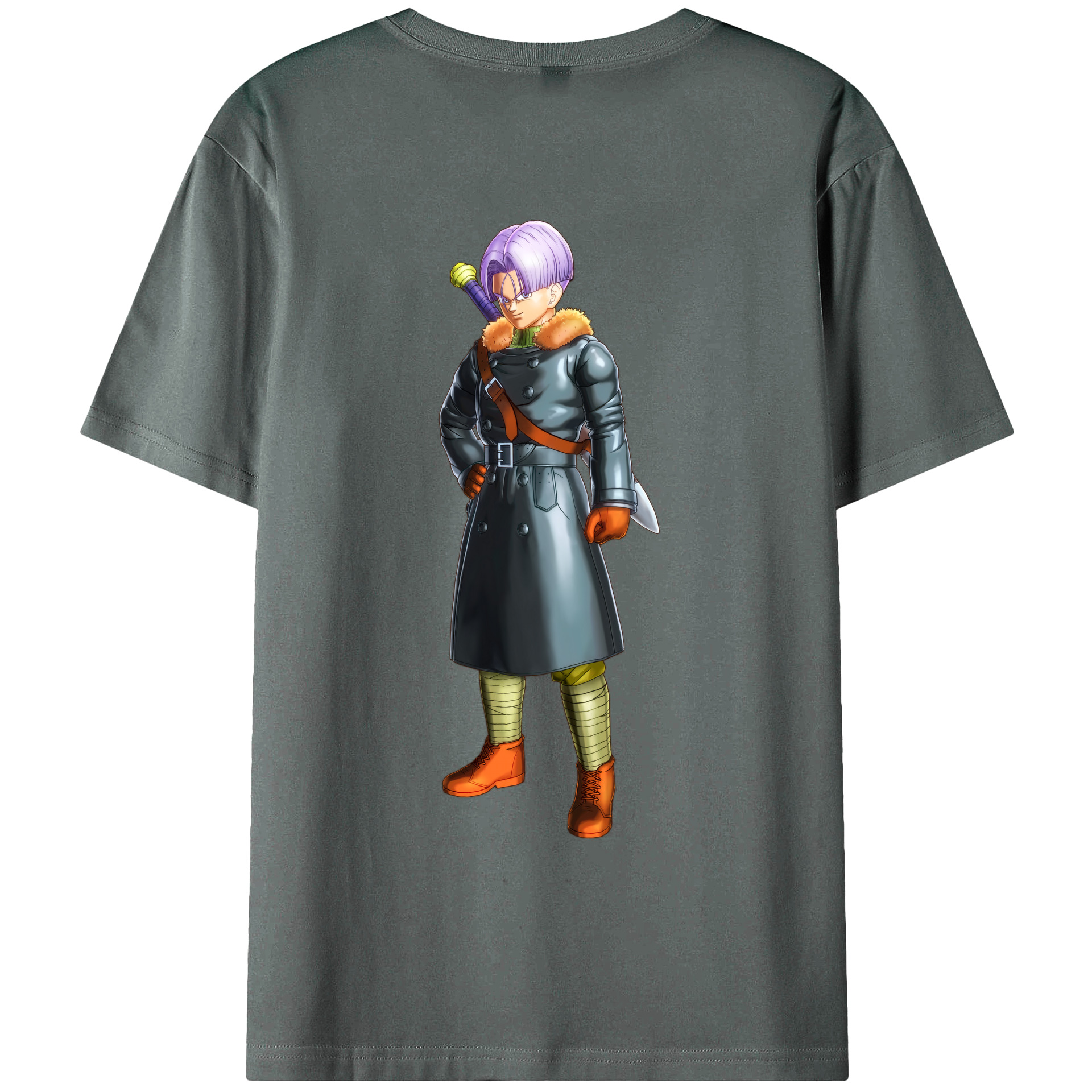 （画像用） ドラゴンボール DRAGON BALL 綿100％ メンズ半袖Tシャツ（バックプリント） 通気性